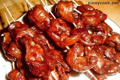 Gizzard Skewers
